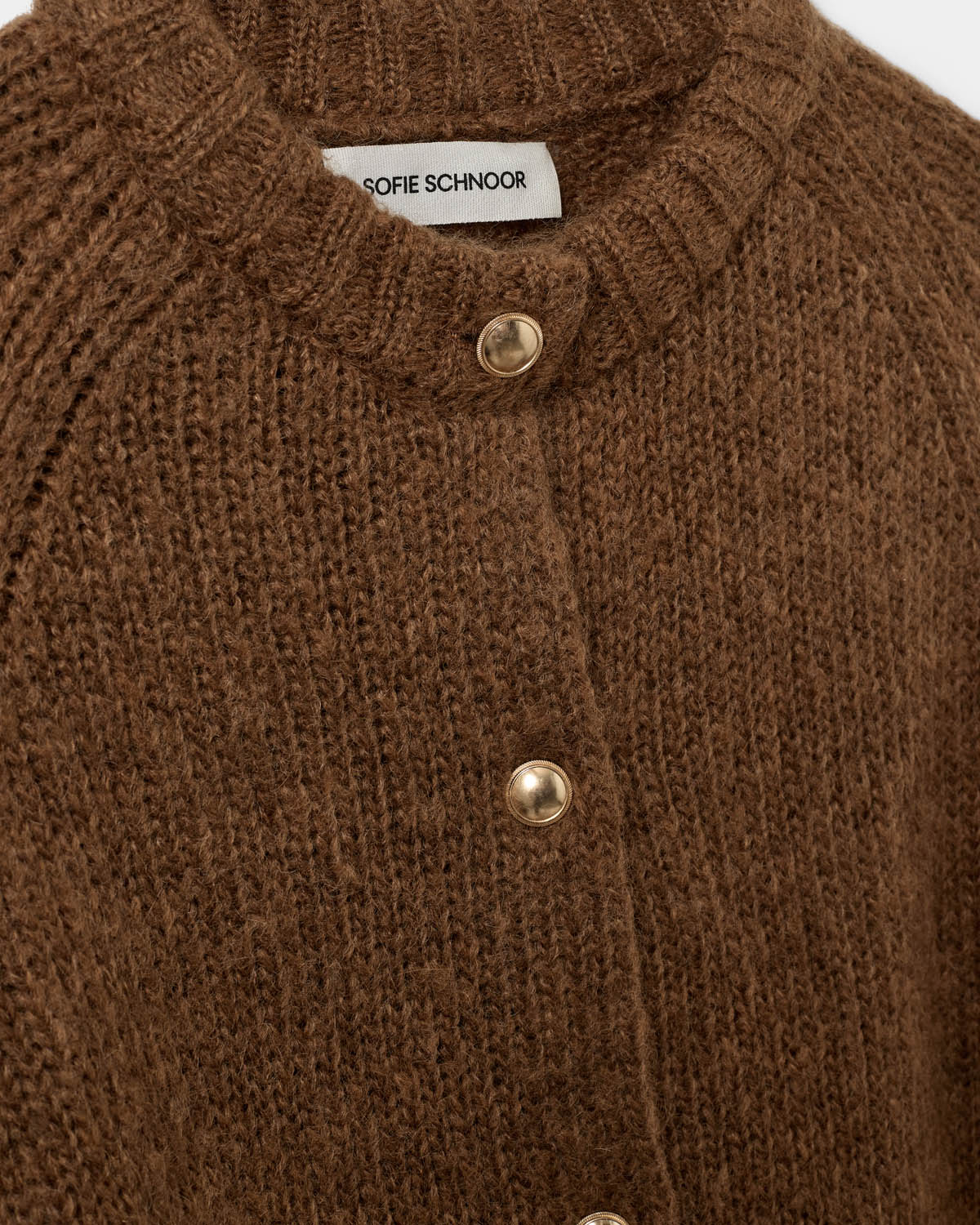 Sofie Schnoor WOMEN SELMASW KNIT CARDIGAN Cardigan 7164 Maple Brown