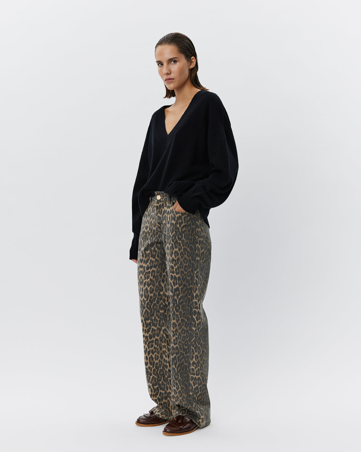 Sofie Schnoor WOMEN SIENNASW LEOPARD TROUSERS Trousers 9006 Leopard
