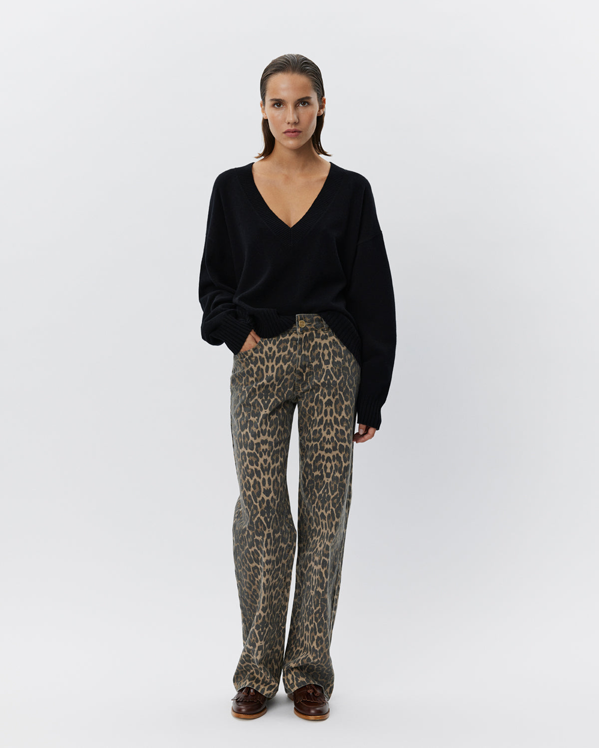 Sofie Schnoor WOMEN SIENNASW LEOPARD TROUSERS Trousers 9006 Leopard