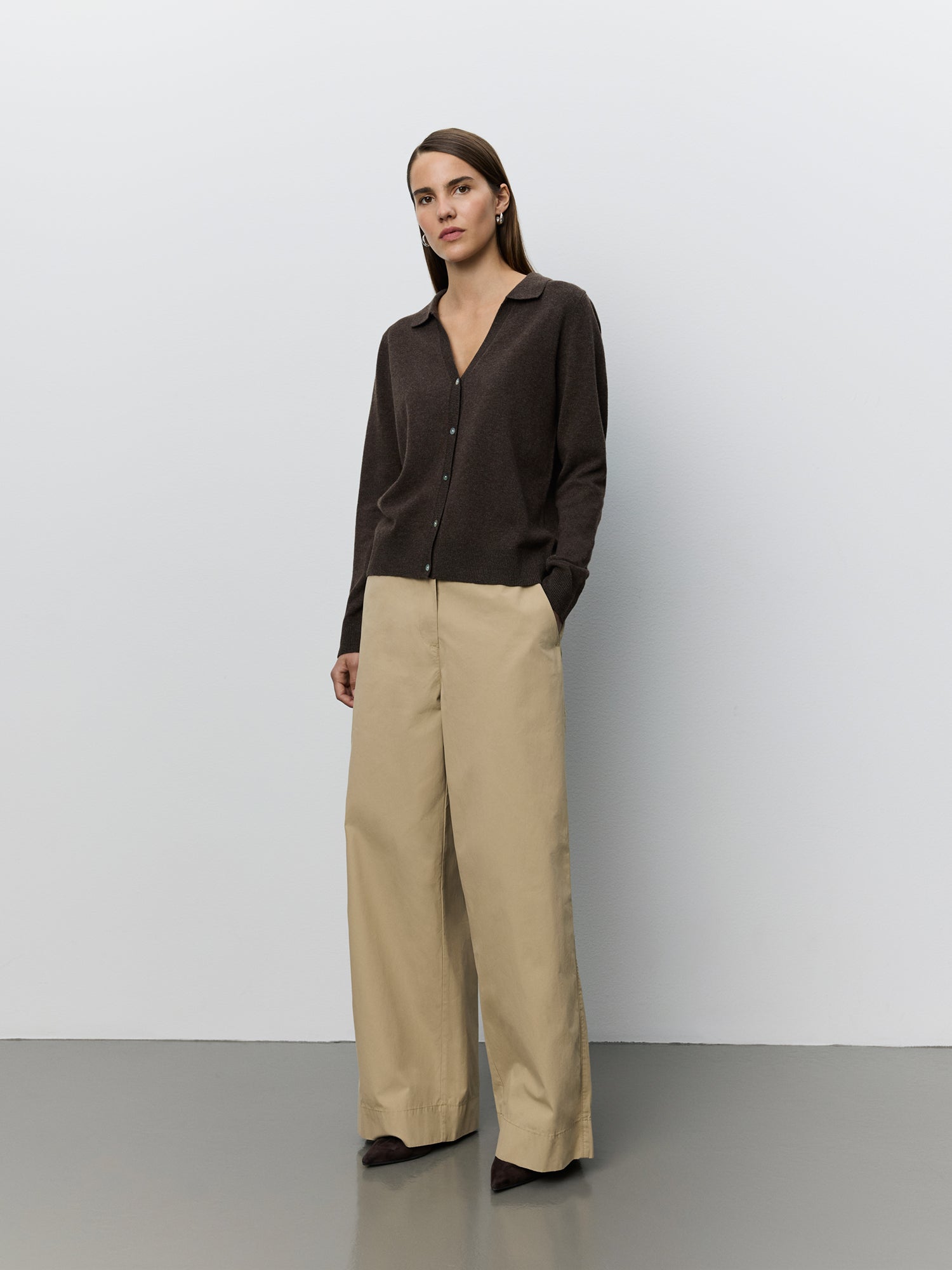 Sofie Schnoor WOMEN SKYLARSW CARDIGAN Cardigan 7129 Brown Fudge