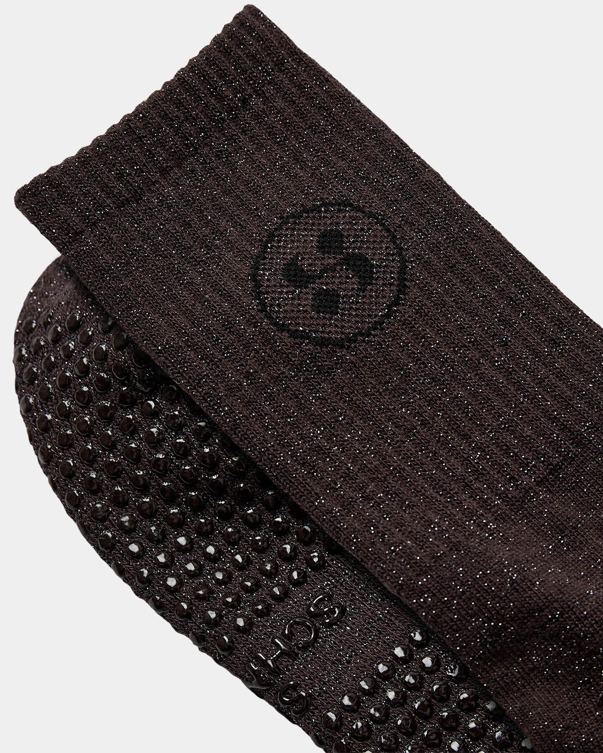 Sofie Schnoor SPORT SOFSPO GLITTER SOCKS Socks 7025 Dark brown