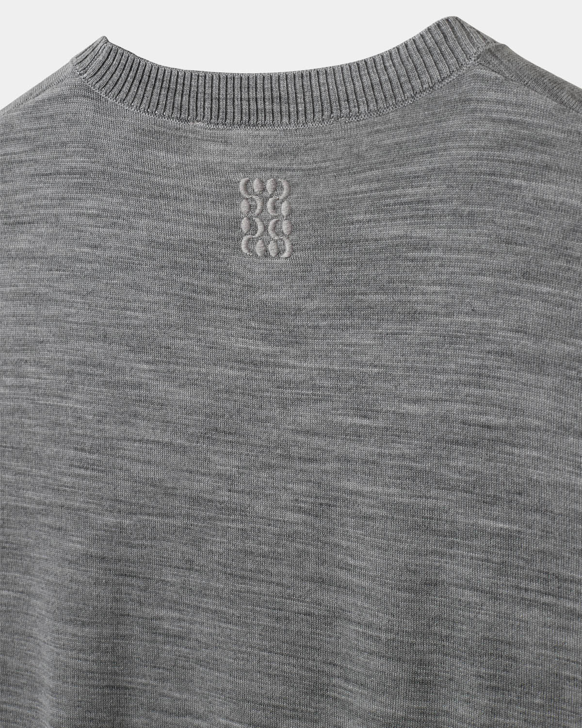 Sofie Schnoor WOMEN SORELLASW SHORT SLEEVE KNIT BLOUSE Blouse 8000 Grey Melange