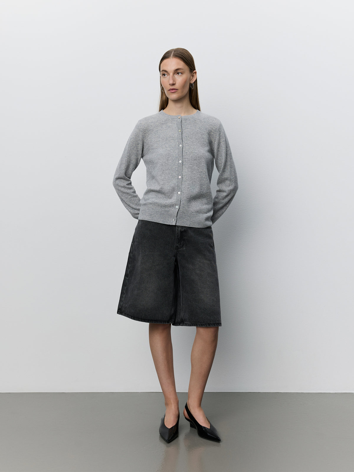 Sofie Schnoor WOMEN STOKESW OVERSIZED SHORTS Shorts 1015 Washed black