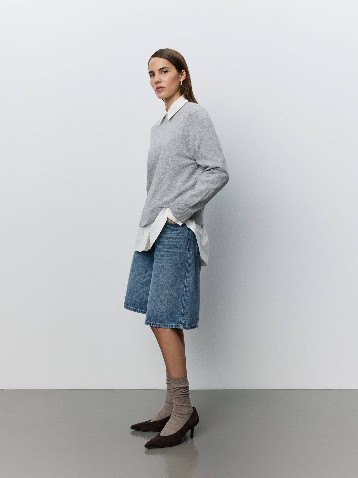 Sofie Schnoor WOMEN STOKESW OVERSIZED SHORTS Shorts 9106 Denim Blue