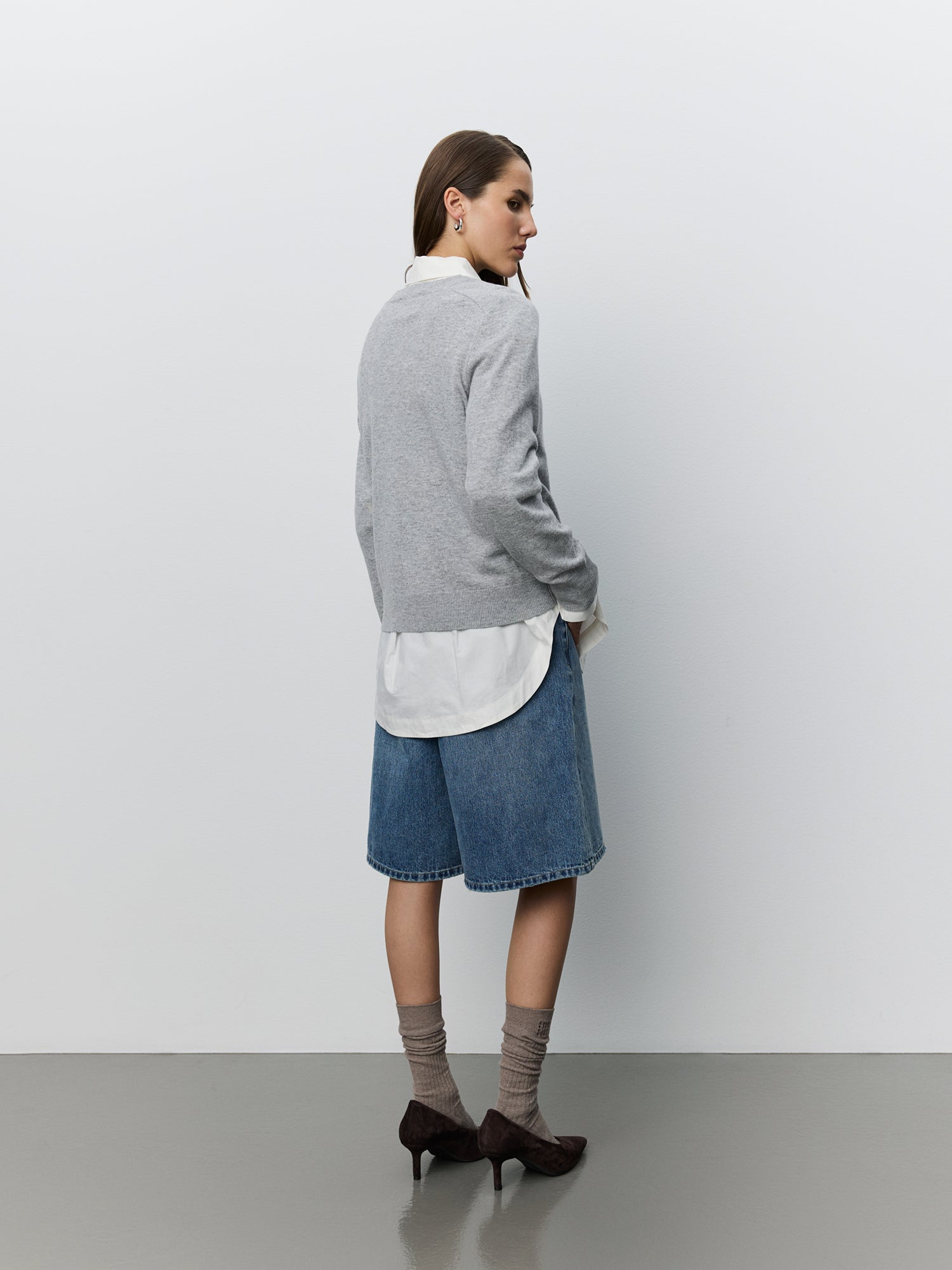 Sofie Schnoor WOMEN STOKESW OVERSIZED SHORTS Shorts 9106 Denim Blue