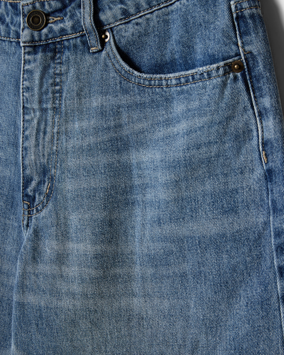 Sofie Schnoor WOMEN STOKESW OVERSIZED SHORTS Shorts 9106 Denim Blue
