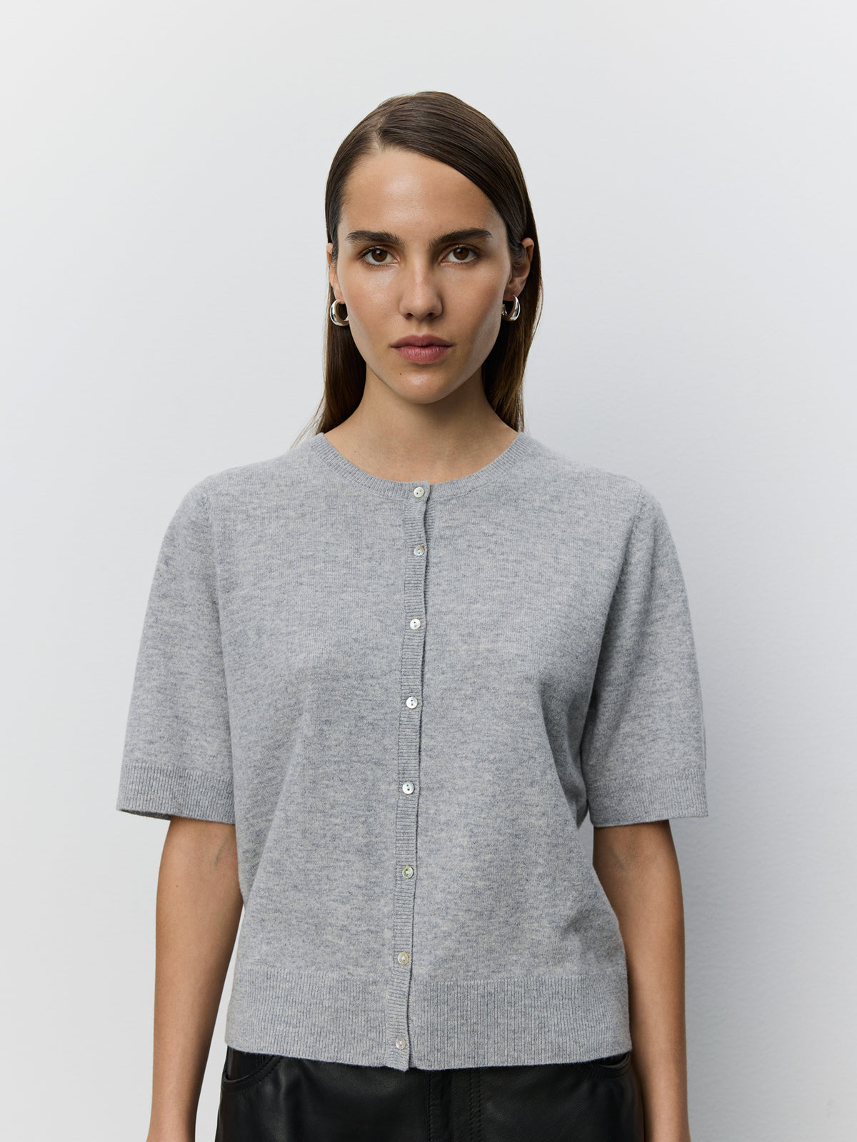 Sofie Schnoor WOMEN SUNASW CARDIGAN Cardigan 8010 Grey melange