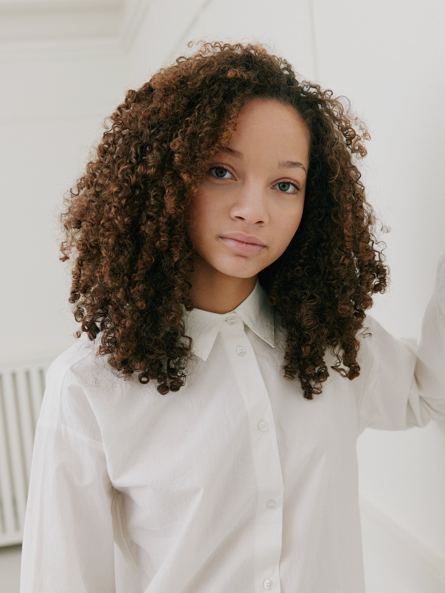 Sofie Schnoor YOUNG SYLVIASY SHIRT Shirt 0101 Off white