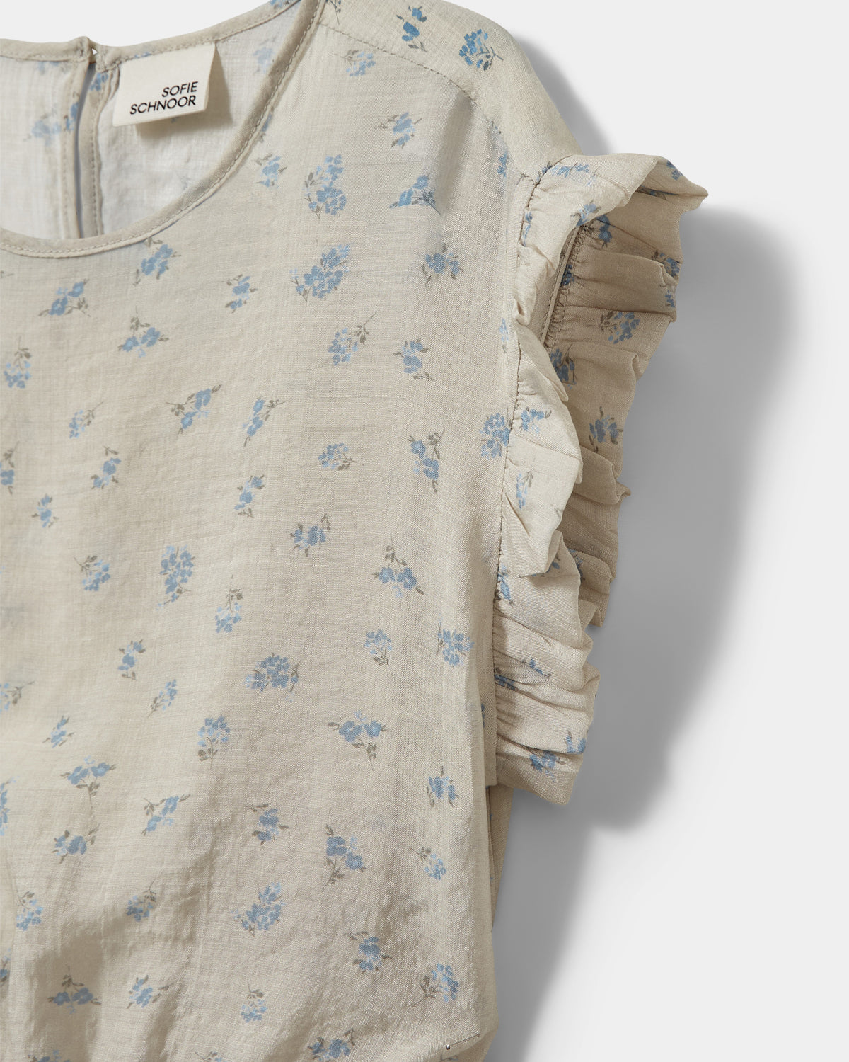 Sofie Schnoor YOUNG SamilaSY Top Shirt 5020 Blue AOP