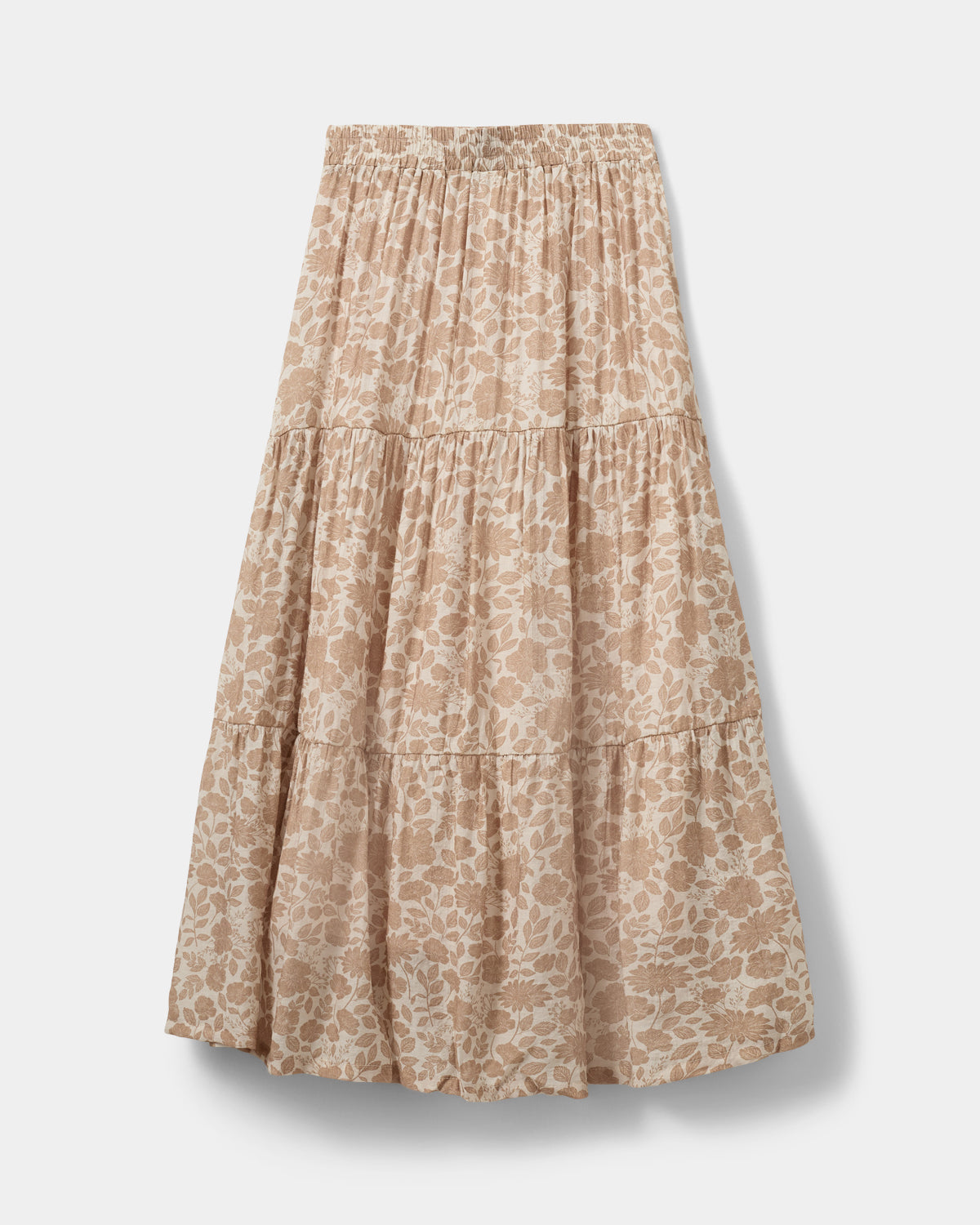 Sofie Schnoor YOUNG VIVISY SKIRT Skirt 9135AOP Flower soft brown