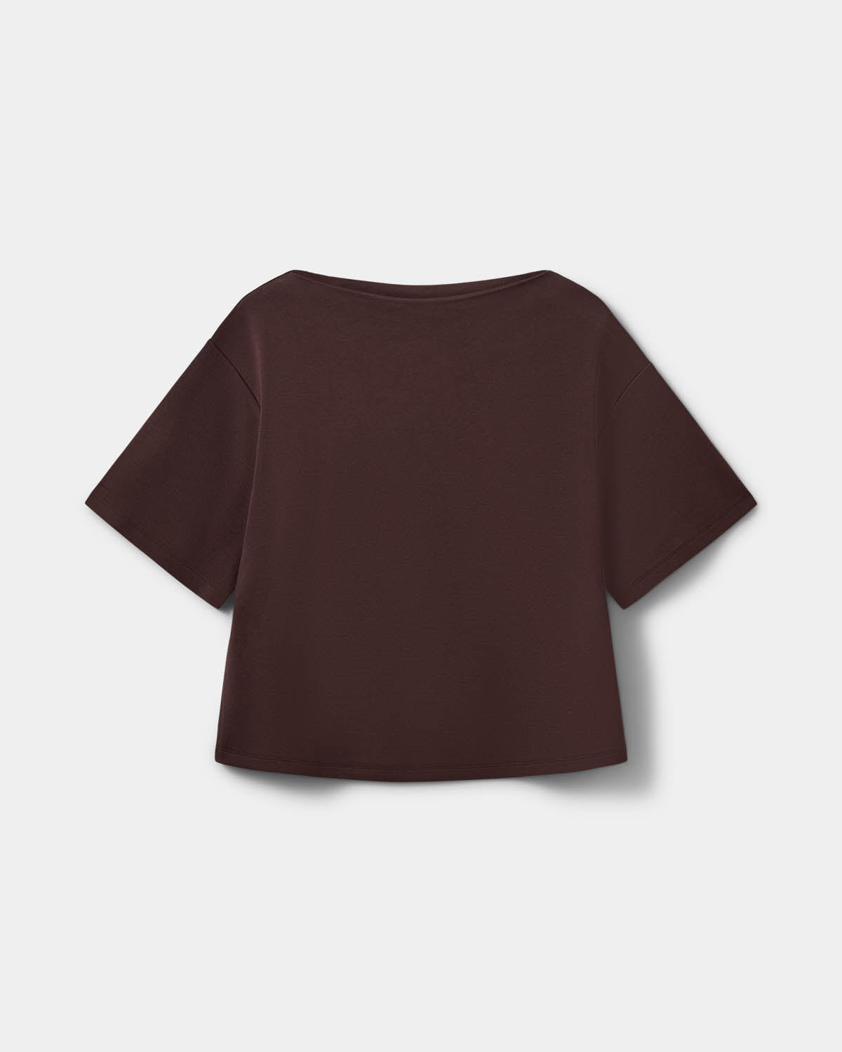 Sofie Schnoor WOMEN TEASW BOATNECK T-SHIRT T-shirt 7025 Dark brown