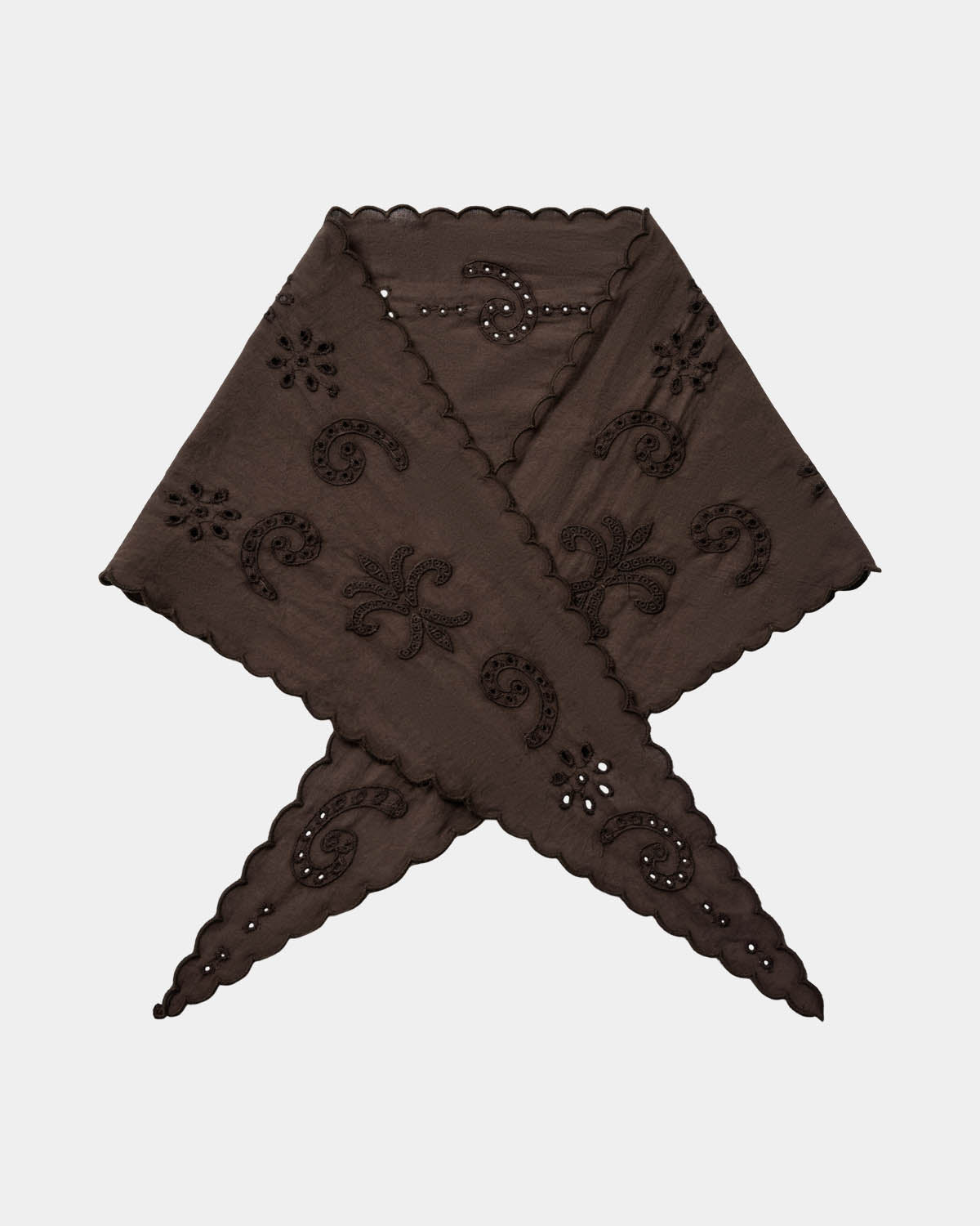 Sofie Schnoor WOMEN THEASW SCARF Scarf 7080 Dark brown