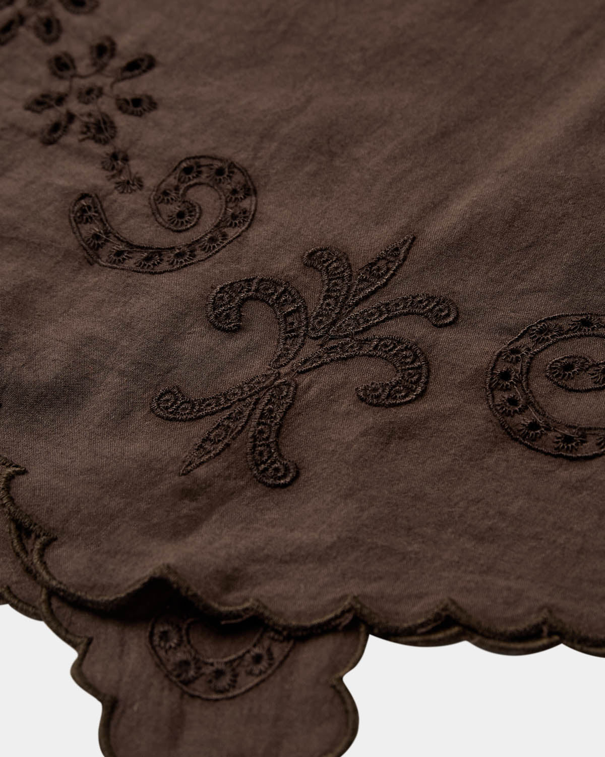Sofie Schnoor YOUNG THEASY SCARF Scarf 7080 Dark brown