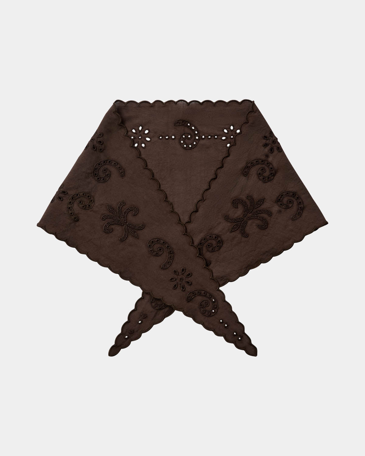 Sofie Schnoor YOUNG THEASY SCARF Scarf 7080 Dark brown