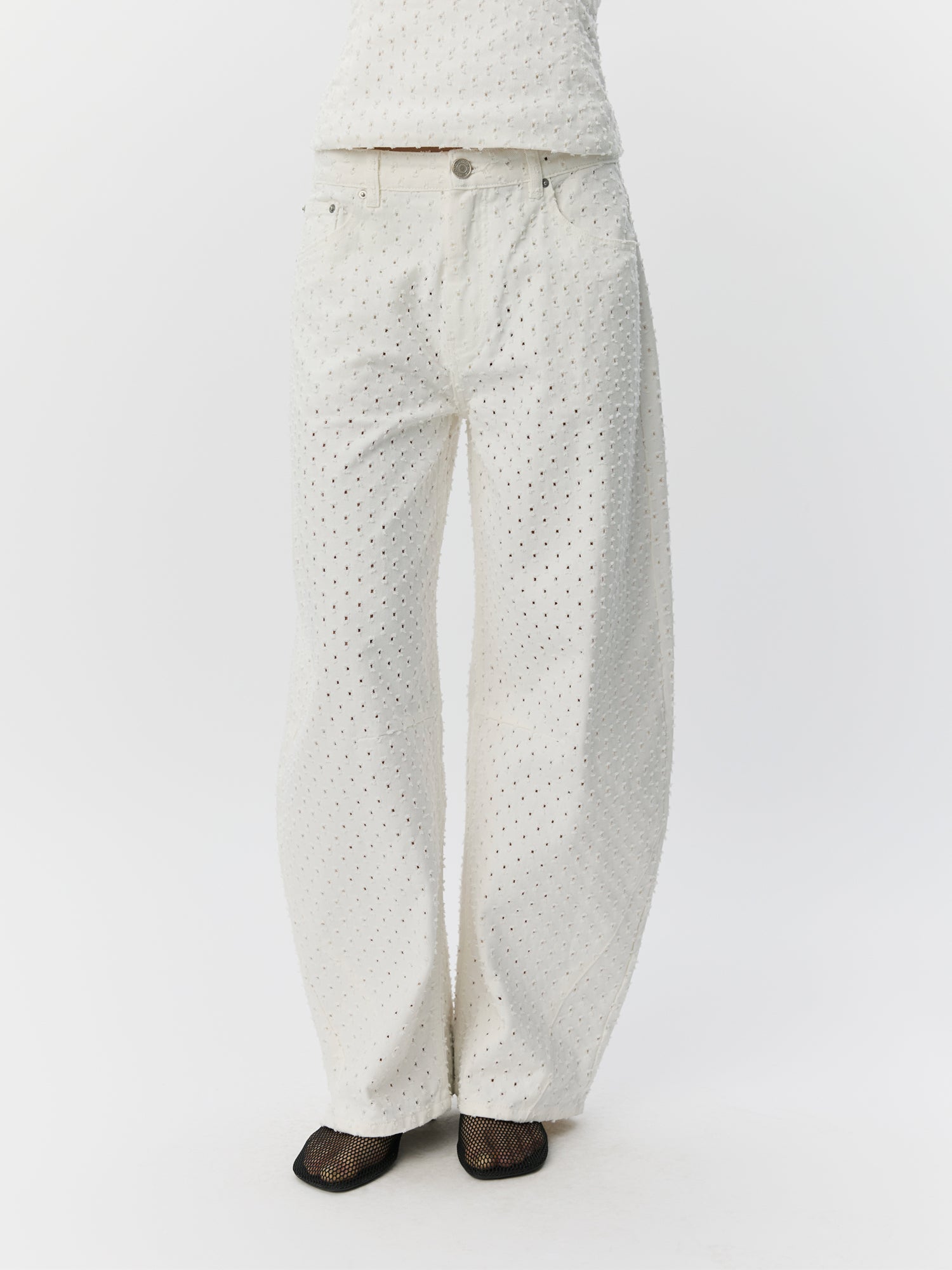 Sofie Schnoor WOMEN TOMARSW BARREL SHAPE JEANS Jeans 0101 Off white