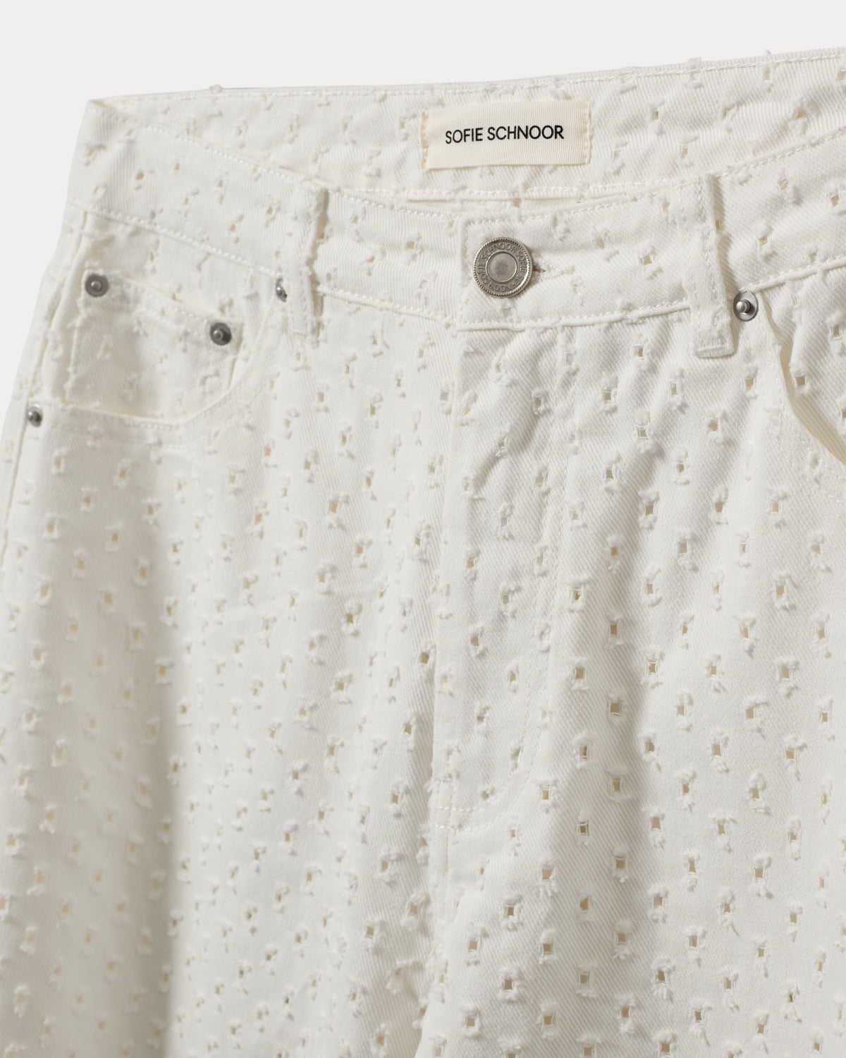 Sofie Schnoor WOMEN TOMARSW BARREL SHAPE JEANS Jeans 0101 Off white