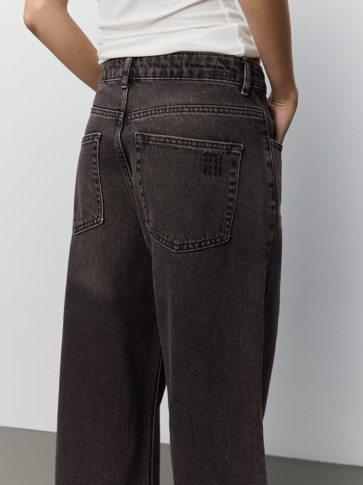 Sofie Schnoor WOMEN VENICESW MID WAIST JEANS Jeans 7168 Dark Plum