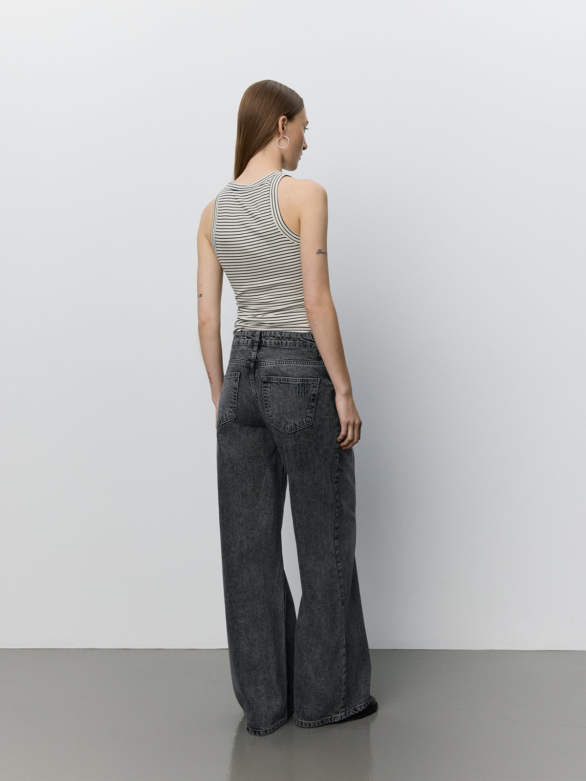 Sofie Schnoor WOMEN VENICESW MID WAIST JEANS Jeans 8006 Grey