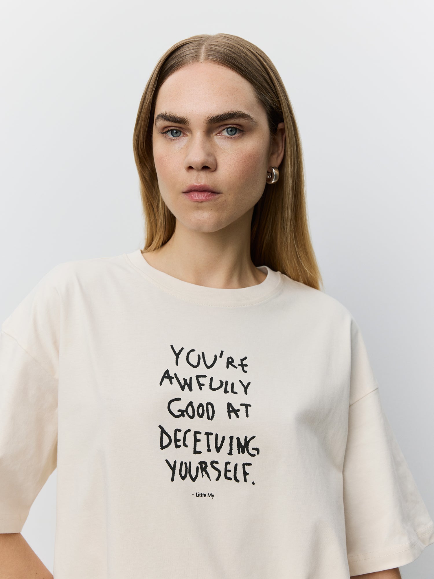 Sofie Schnoor WOMEN VERINASW MOOMIN BOXY T-SHIRT T-shirt 0101 Off white