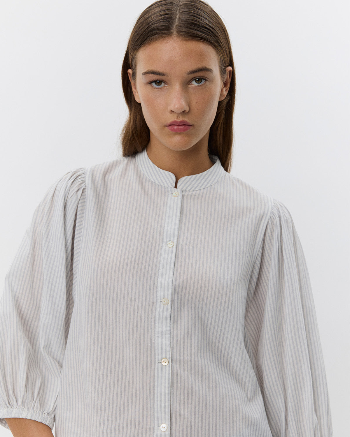 Sofie Schnoor WOMEN VILJASW SHIRT Shirt 0144 Off White - Navy