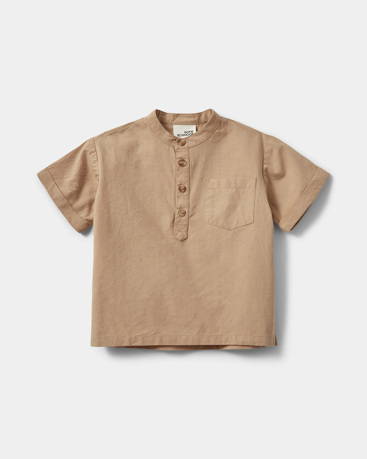 Sofie Schnoor BABY VIRGILSB SHIRT Shirt 7149 Soft Brown