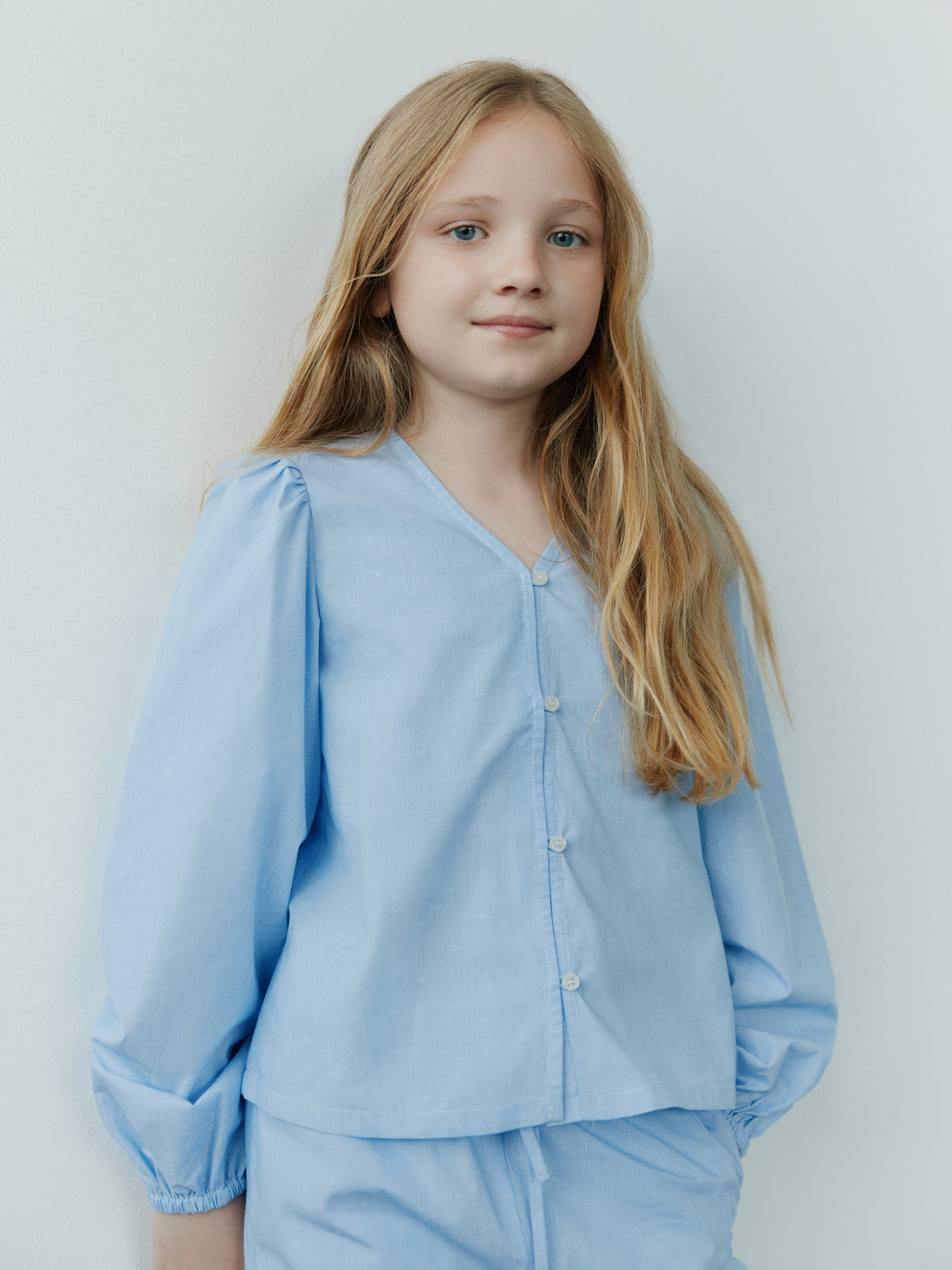 Sofie Schnoor YOUNG VadaSY Shirt Shirt 5063 Light blue