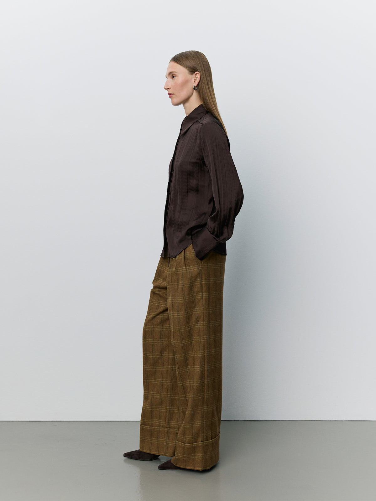 Sofie Schnoor WOMEN WILDASW FITTED SHIRT Shirt 7025 Dark brown