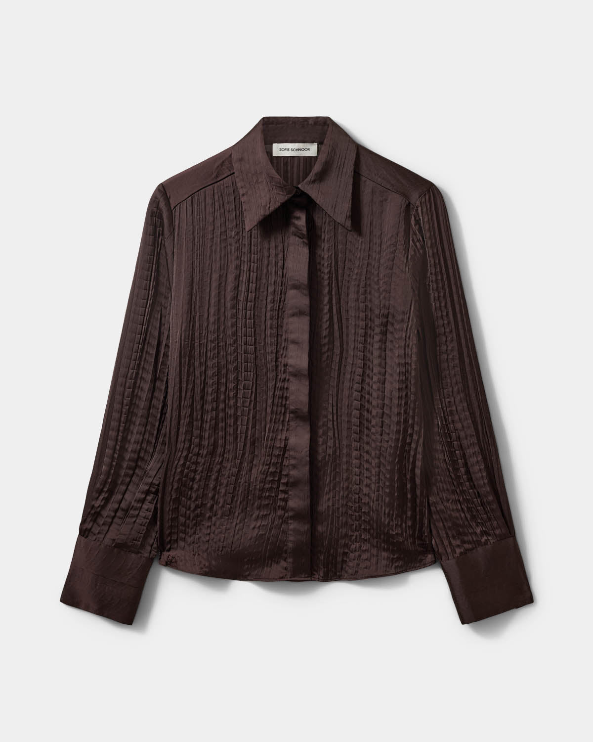 Sofie Schnoor WOMEN WILDASW FITTED SHIRT Shirt 7025 Dark brown