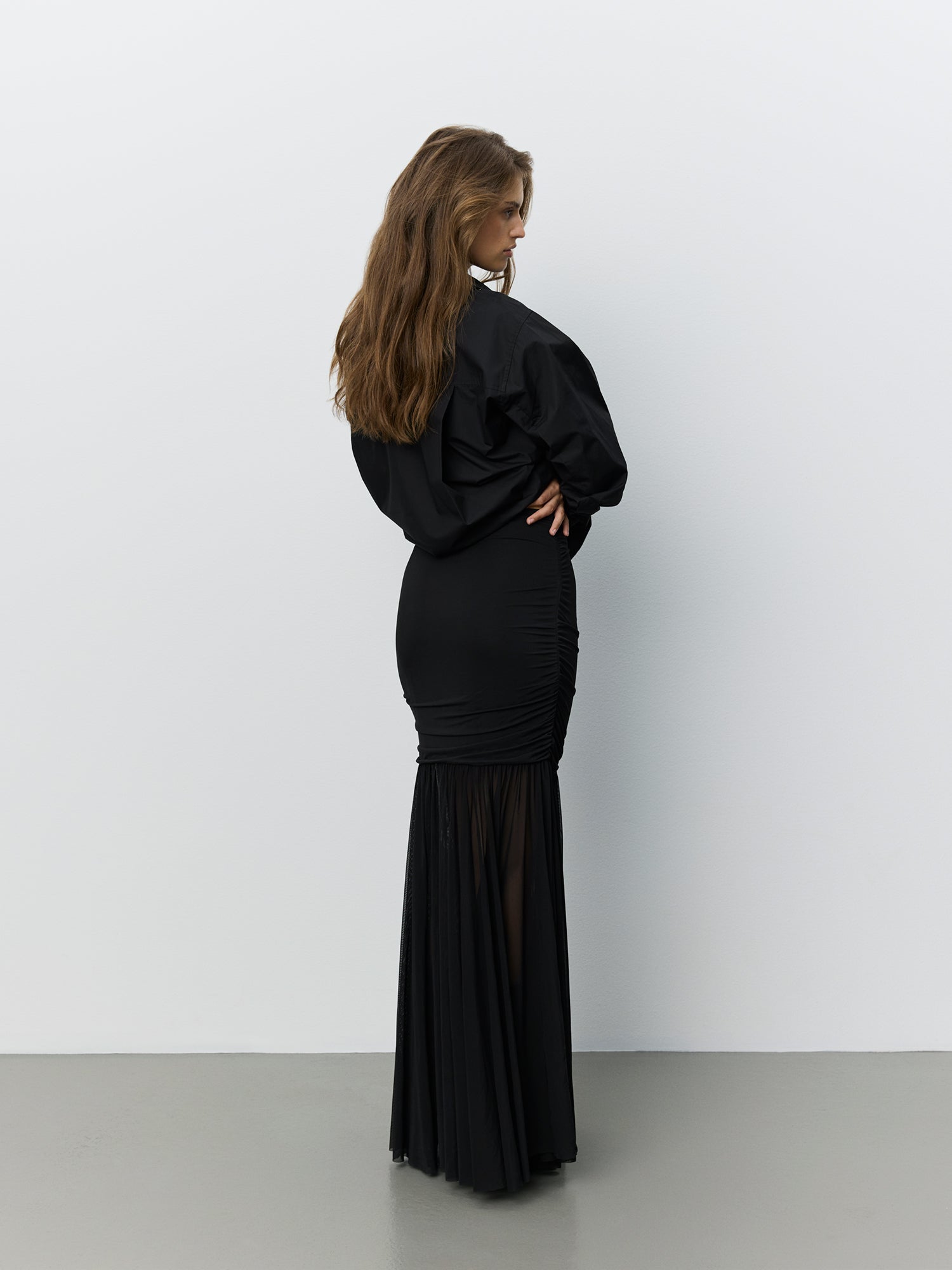 Sofie Schnoor WOMEN ZISSASW LONG SKIRT Skirt 1000 Black