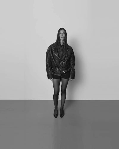 Sofie Schnoor WOMEN ICON 001 - SLOANESW LEATHER JACKET Leather Jacket 1000 Black