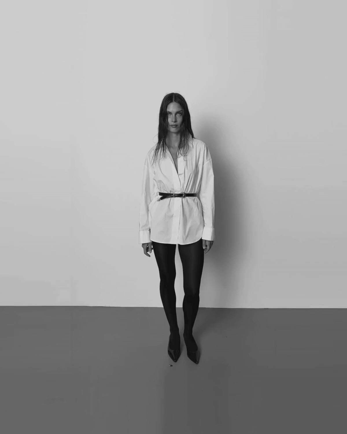 Sofie Schnoor WOMEN ICON 018 - GAVINASW OVERSIZE SHIRT Shirt 0101 Off white
