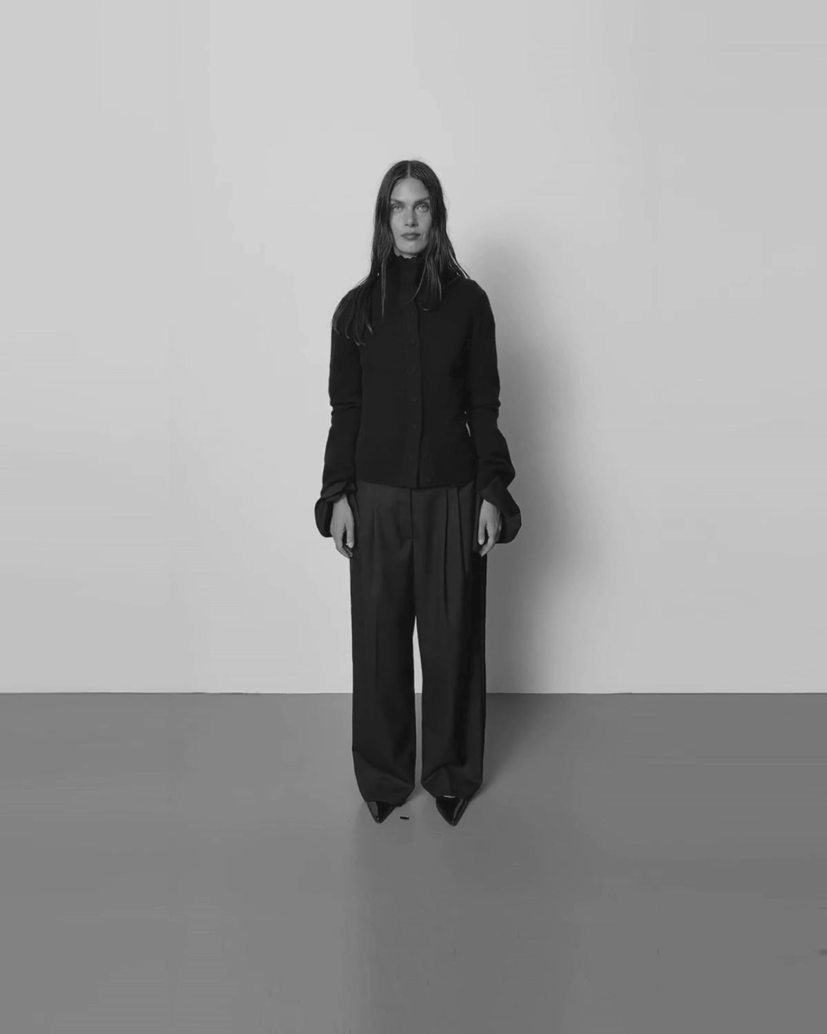 Sofie Schnoor WOMEN ICON 012 - FAROASW WIDE LEG SUITING TROUSERS Trousers 1000 Black